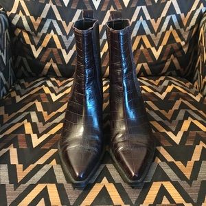 Brown Ankle Boots | ZARA